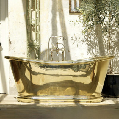 Hurlingham Bulle Brass Bath