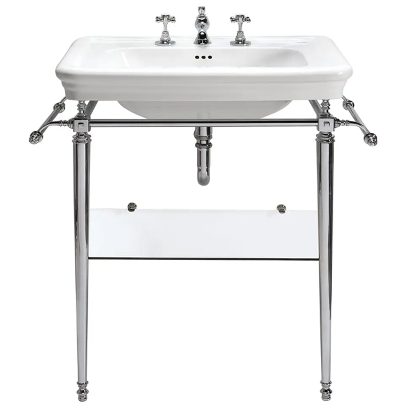 Etoile Vergennes Medium Basin & Stand 605mm Old Fashioned Bathrooms