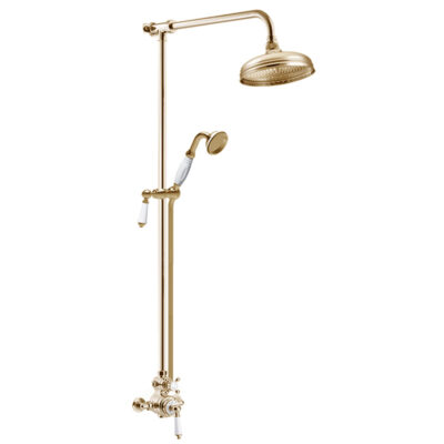 'Kit 2' Antique Gold Exposed Shower