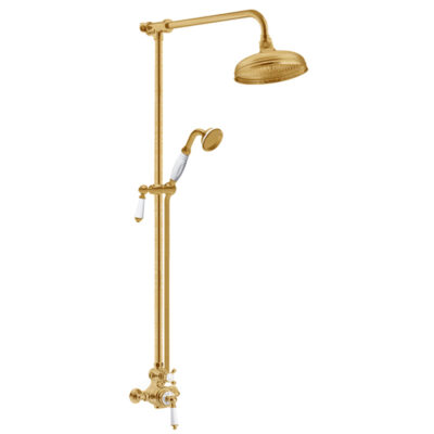 'Kit 2' Brass Exposed Shower