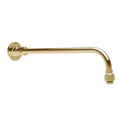 St James Antique Gold 18mm Overhead Shower Arm