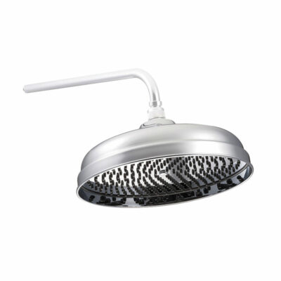 St James Chrome Easy Clean Skirted Shower Head