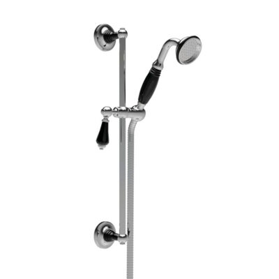 St James Chrome Hand Shower on Slider Rail - Image 2