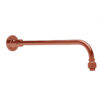 St James Copper 18mm Overhead Shower Arm