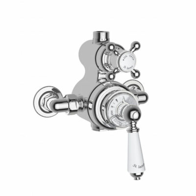 St James Chrome Traditional Exposed Valve – 1 Outlet