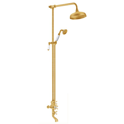 'Kit 3' Brass Exposed Shower