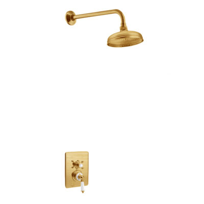 'Kit 4' Brass Concealed Shower