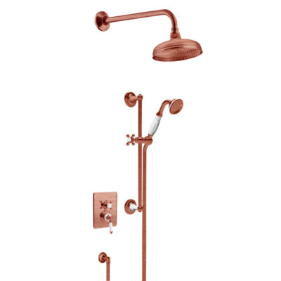 'Kit 6' Copper Concealed Shower