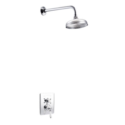 St James - 'Kit 4' Chrome Concealed Shower