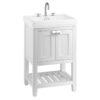 Riviera 580mm Vanity Unit with Riviera 580mm Square Basin - 3 Colours Available