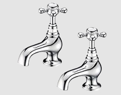 Basin pillar taps 