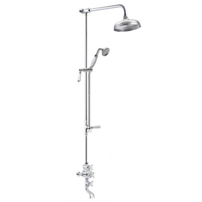 St James Chrome Exposed Shower - 'Kit 3'