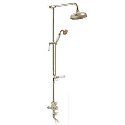 St James - 'Kit 3' Nickel Exposed Shower