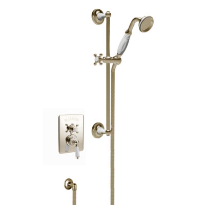 St James - 'Kit 5' Nickel Concealed Shower