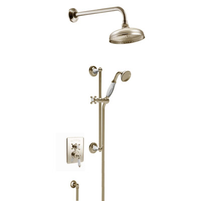 St James - 'Kit 6' Nickel Concealed Shower