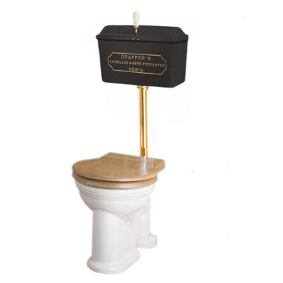 Thomas Crapper 814 Cast Cistern Low Level WC Set - 6 Colours Available - Image 7