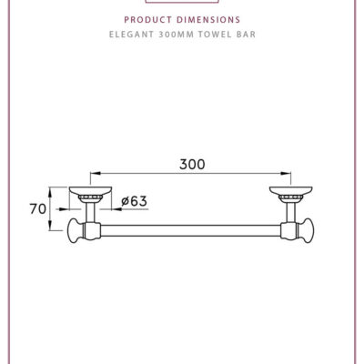 thomas-crapper-300mm-towel-bar