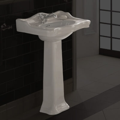 Traditional-Thomas-Crapper-Comtesse-Basin-&-Pedestal