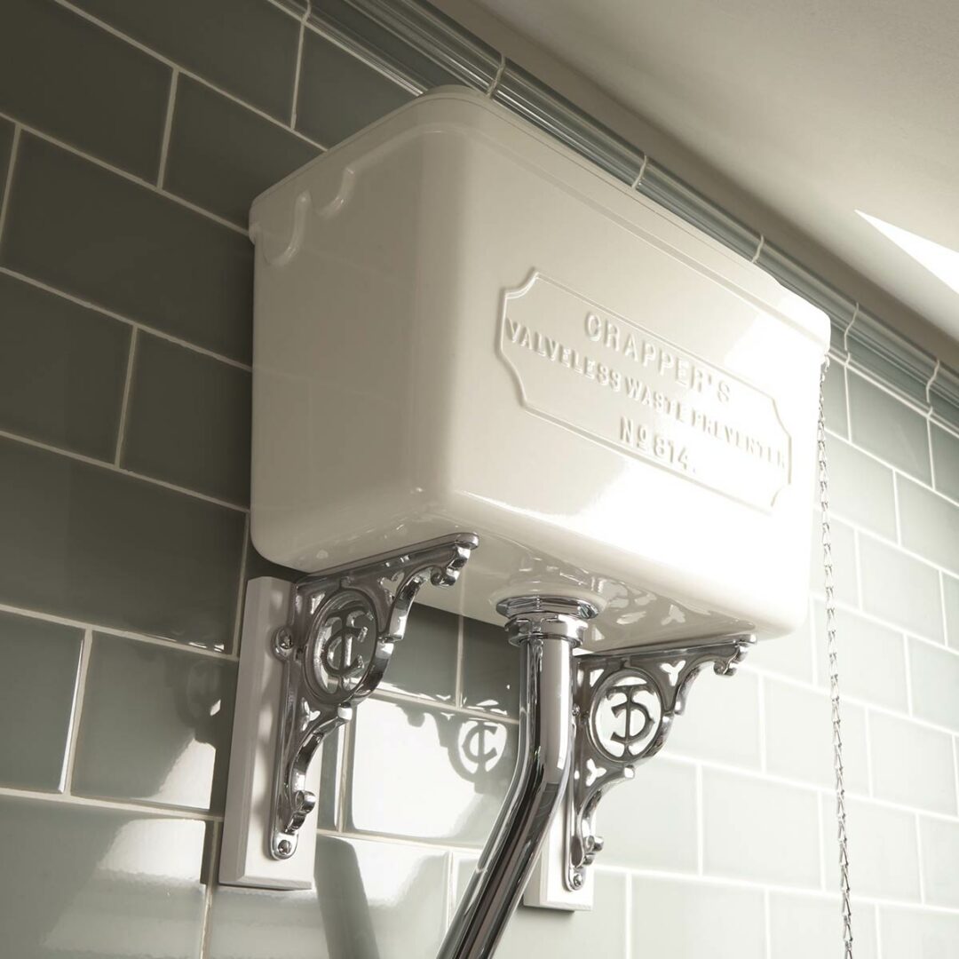 Thomas Crapper White-High Level Cistern