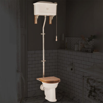 Thomas Crapper High-Level WC Set with Ceramic Cistern