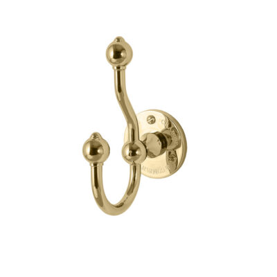Thomas Crapper Classical Double Towel Hook - Image 2
