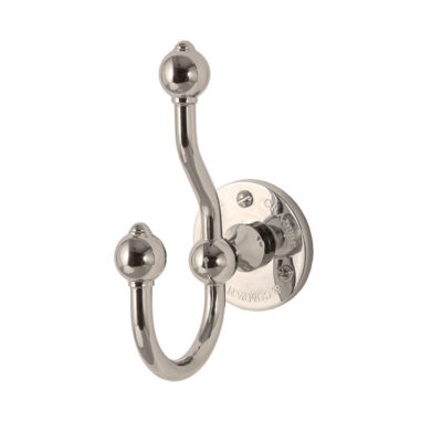 Thomas Crapper Classical Double Towel Hook - Image 3