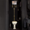 Thomas Crapper High-Level WC Set with 814 Cast Metal Cistern – 6 Colours Available