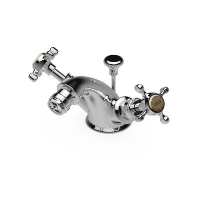 Thomas Crapper Marlborough Monobloc Bidet Mixer - Image 2