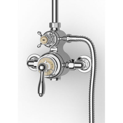 Thomas Crapper Ovington Exposed Thermostatic Dual Function Shower - Image 2