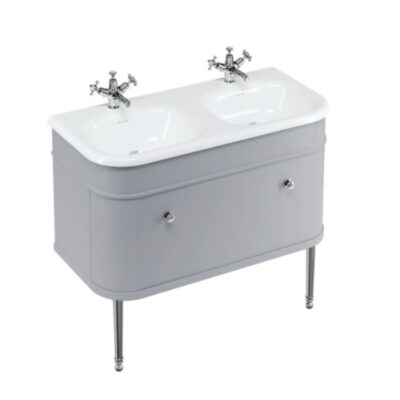 Burlington Chalfont 1000mm Single Drawer Unit - Classic Grey