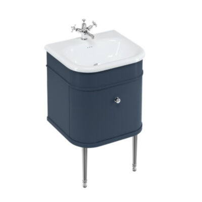 Burlington Chalfont 550mm Single Drawer Unit - Blue