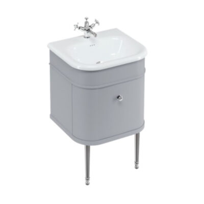Burlington Chalfont 550mm Single Drawer Unit - Classic Grey