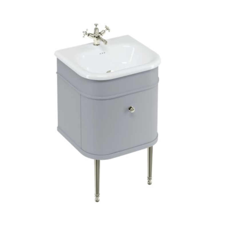 Burlington Chalfont 550mm Single Drawer Unit - Classic Grey