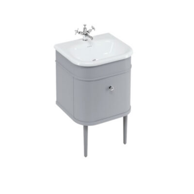 Burlington Chalfont 550mm Single Drawer Unit - Classic Grey - Image 2