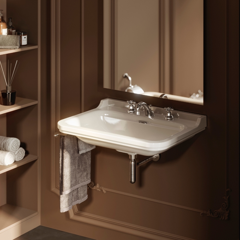 Waldorf 80cm Wall Hung Washbasin