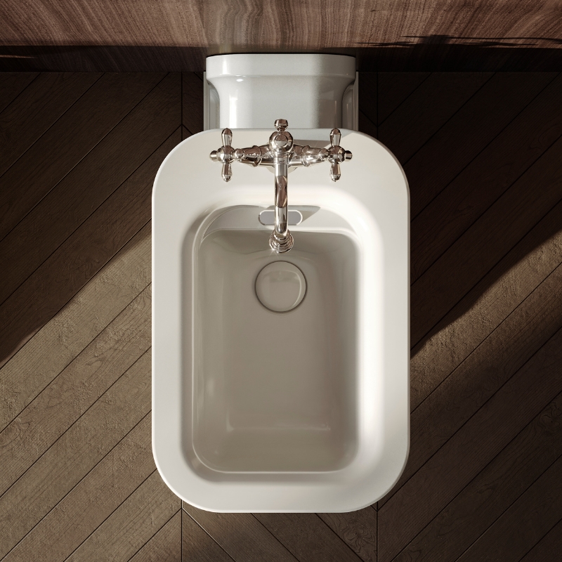 Waldorf Back-to-Wall Bidet