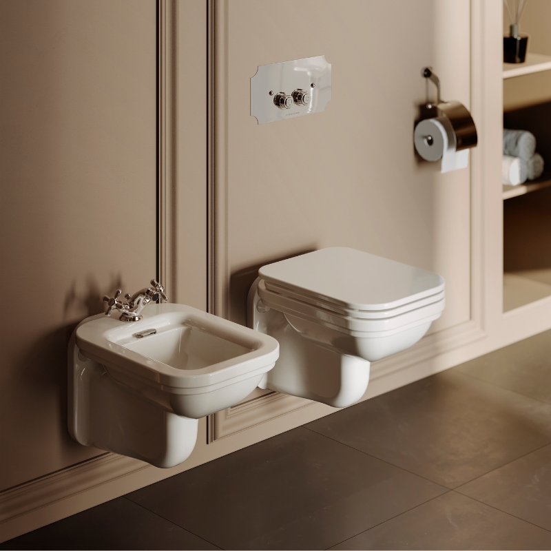 Waldorf Wall Hung Toilet Pan