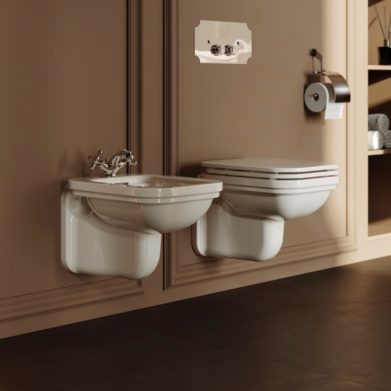 Waldorf Wall Hung Toilet Pan