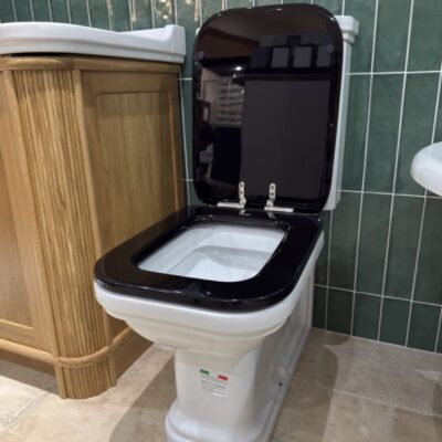 Waldorf Toilet Seat - Black