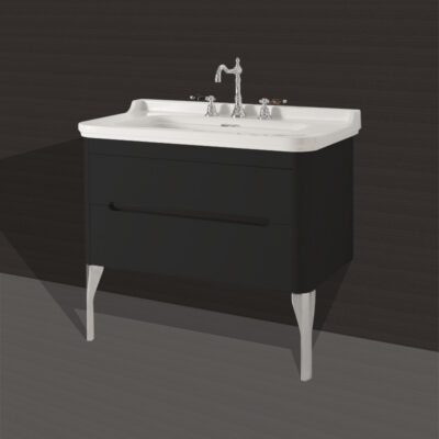 Waldorf 100cm Washbasin - With Legs or Wall Hung - Image 6