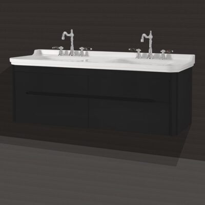Waldorf 150cm Double Basin & Cabinet - With Legs or Wall Hung - Image 8
