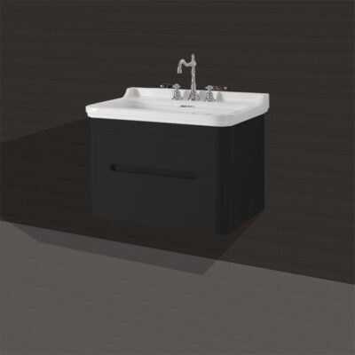 Waldorf 80cm Washbasin - With Legs or Wall Hung - Image 6