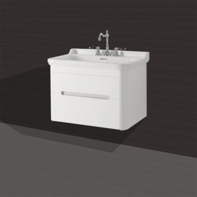 Waldorf 80cm Washbasin - With Legs or Wall Hung - Image 5