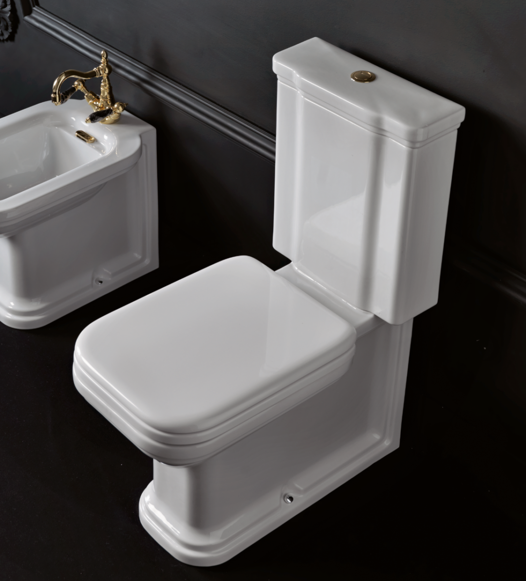 Waldorf Push Flush Cistern