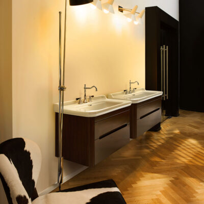 Waldorf 80cm Washbasin - With Legs or Wall Hung - Image 8