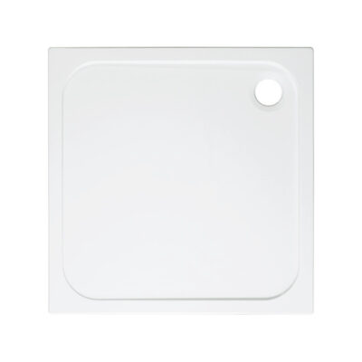 Square 45mm Stone Resin Shower Tray