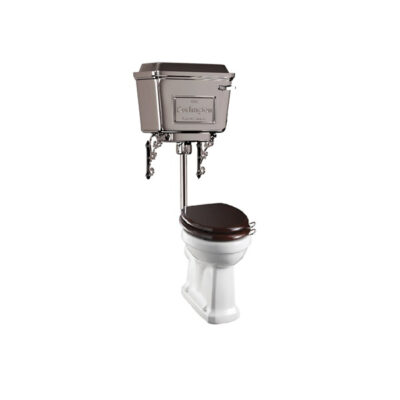 Burlington Low Level Pan with Chrome Aluminium Cistern