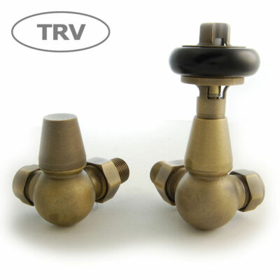 Faringdon Traditional Corner Thermostatic Radiator Valve - Image 8
