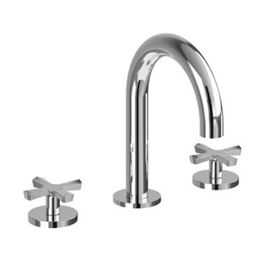 Riviera 3 Hole Deck Basin Mixer - Image 2