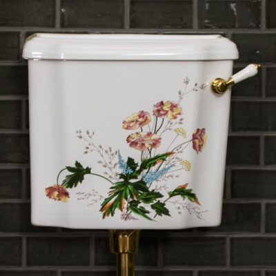 Victorian Garden Floral Low-Level Toilet - Image 3